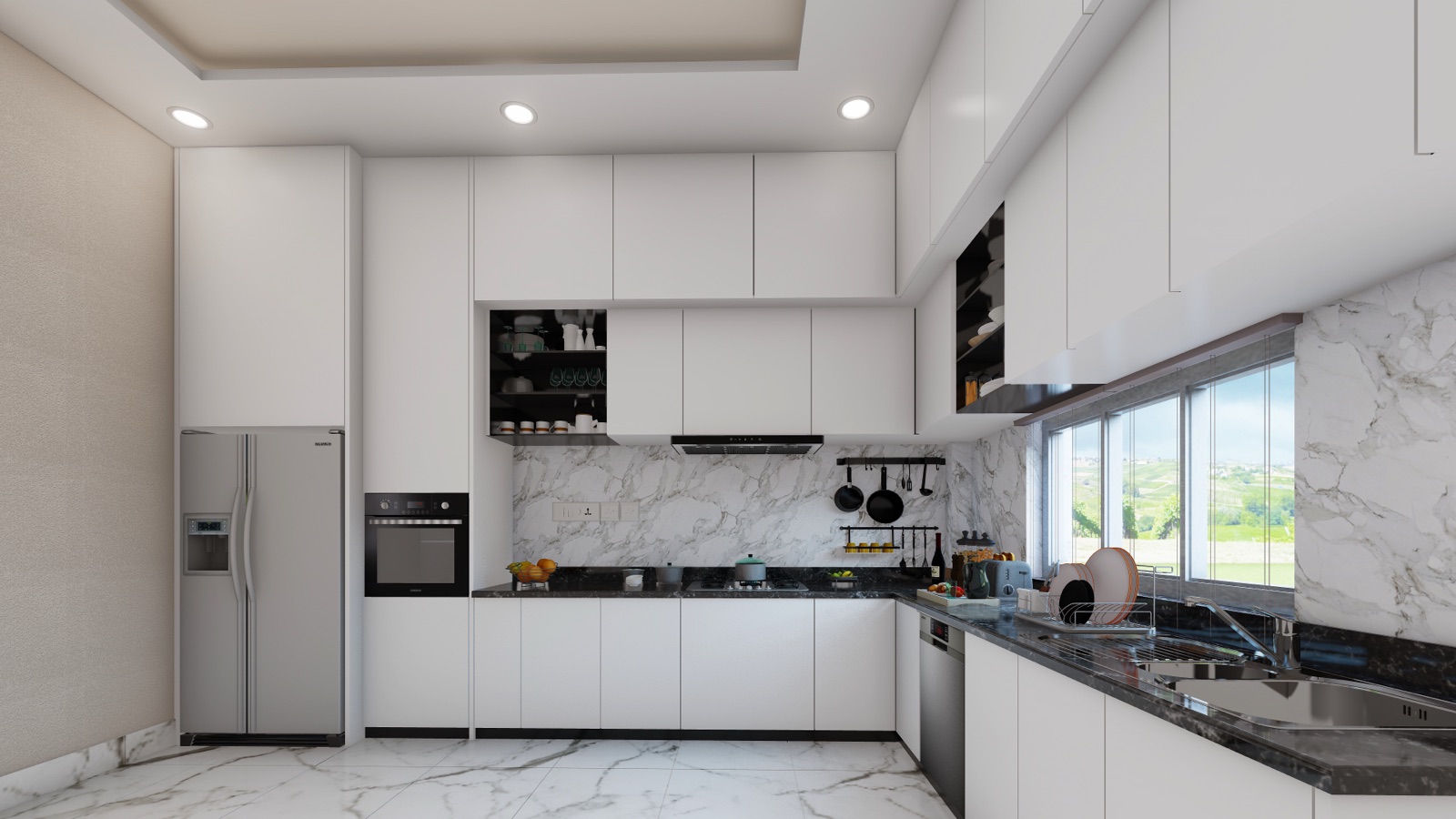Residence Interior Design, Hanumannagar – Kitchen 2